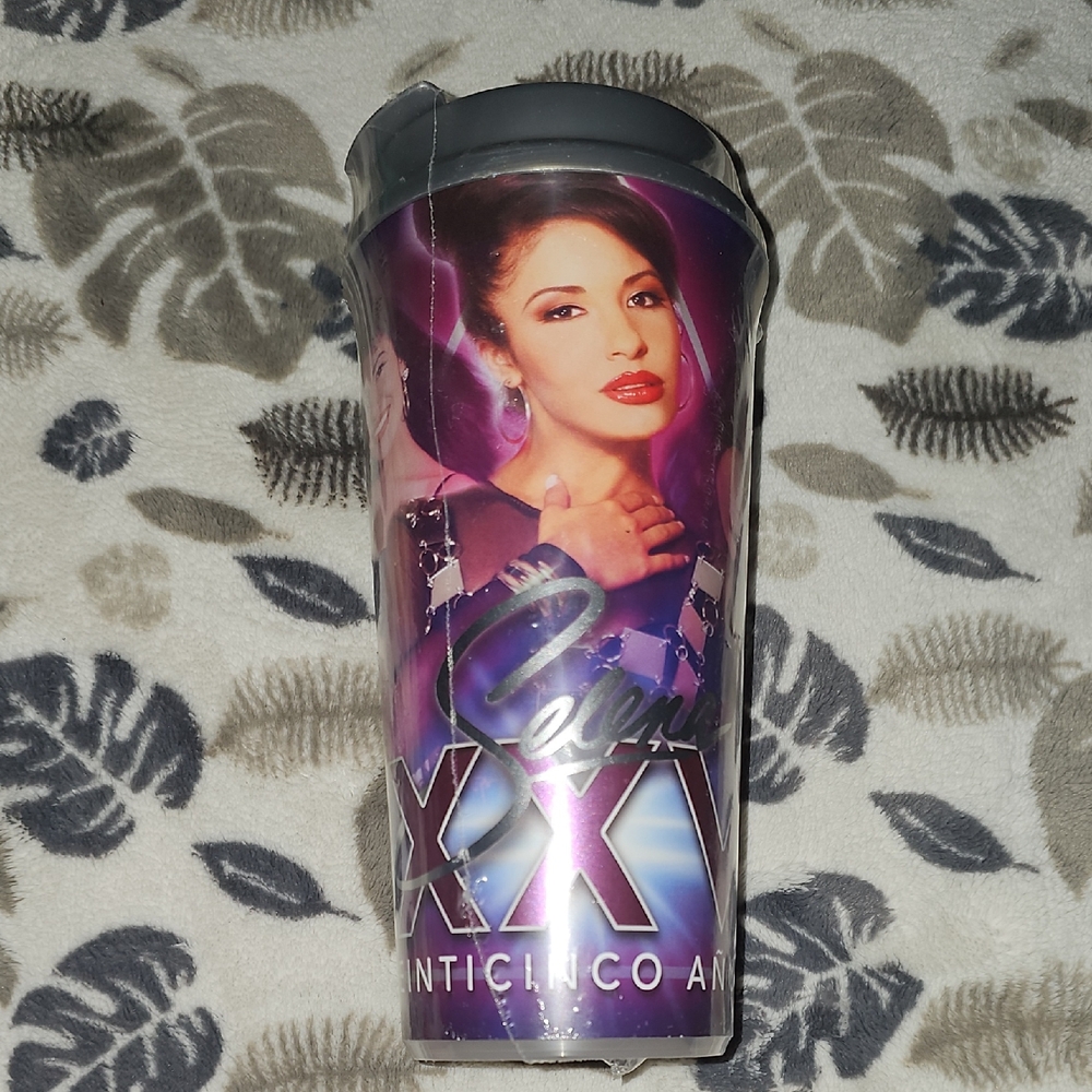 25th Anniversary of Selena Quintanilla's Travel Mug Cup